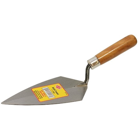 Pointing Trowel, 7-1/2” X 3” High Carbon Steel Blade, 12PK